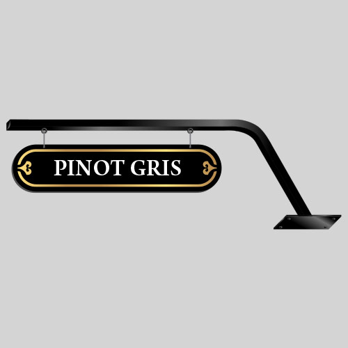 Fixture Mounted Sign CMS012