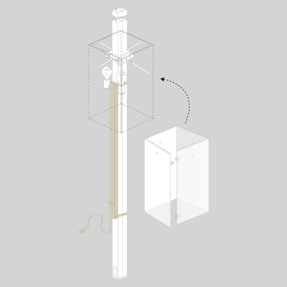 Power Pole Retrofit Kit PPR001